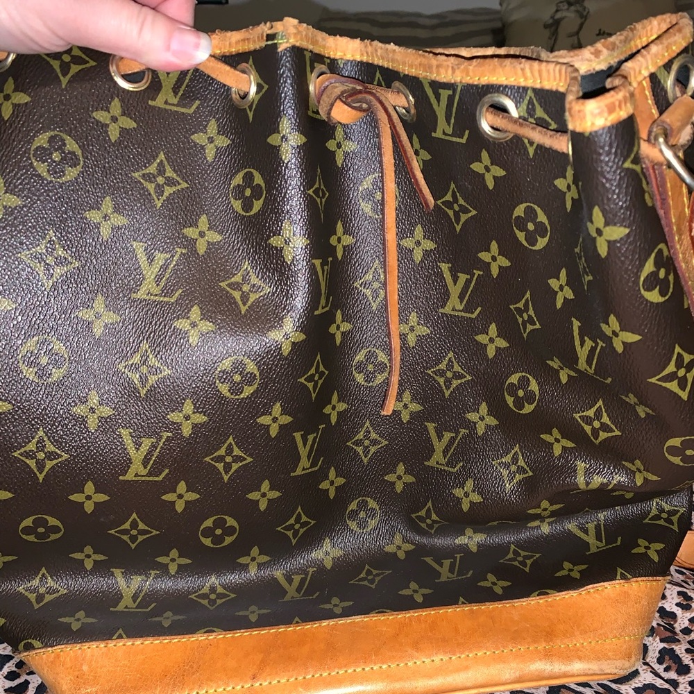 Brown shoulder purse